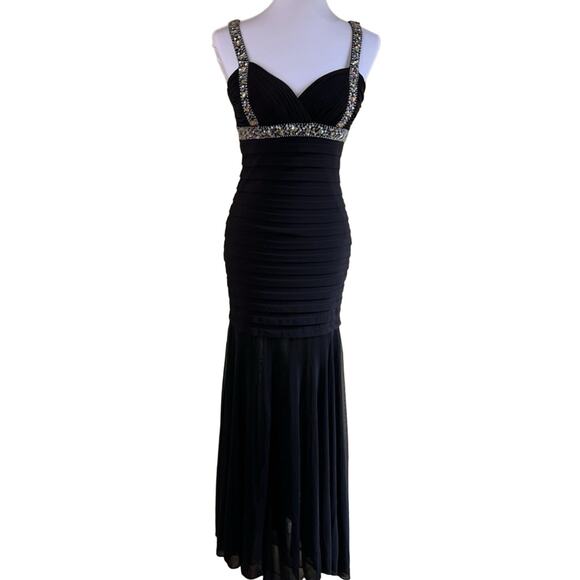 Betsy & Adam Dresses & Skirts - Betsey & Adam Black Mermaid Dress Prom Homecoming Hoco Formal size 4